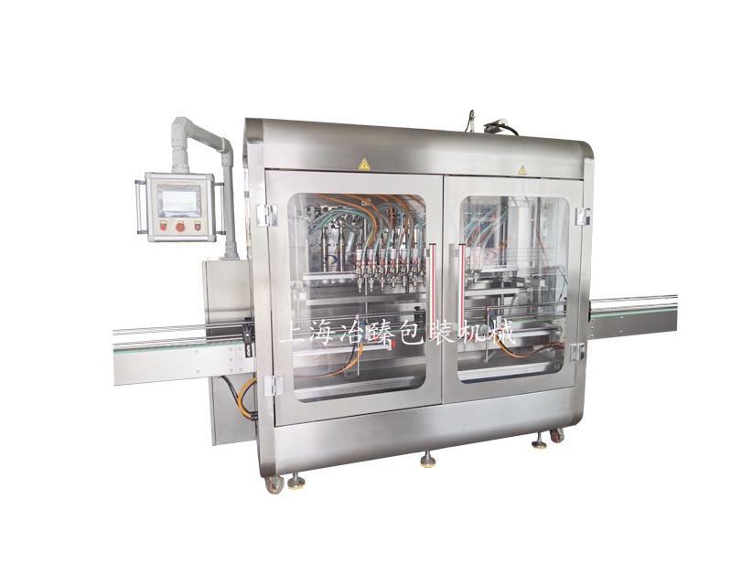 全自动液体灌装机牛奶饮料灌装线