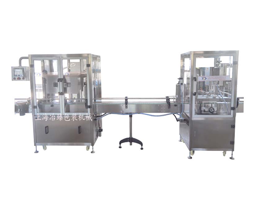 跟踪式灌装旋盖生产线