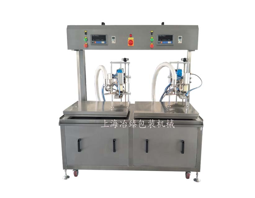 双头盒中袋灌装压盖机软袋液体灌装机