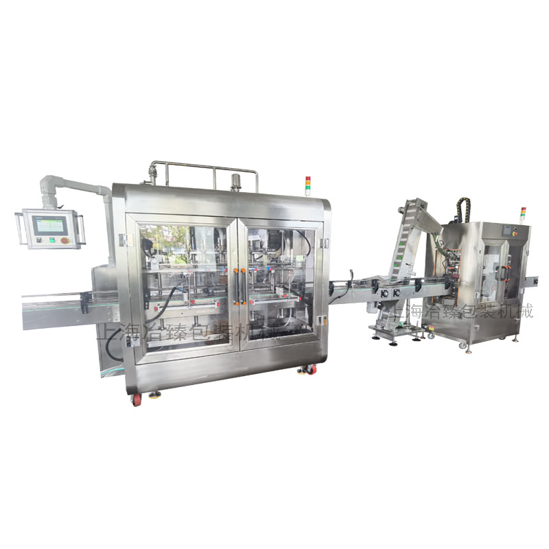 六头齿轮泵液体灌装线